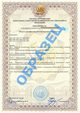 Приложение 1 Краснознаменск Сертификат ГОСТ РВ 0015-002